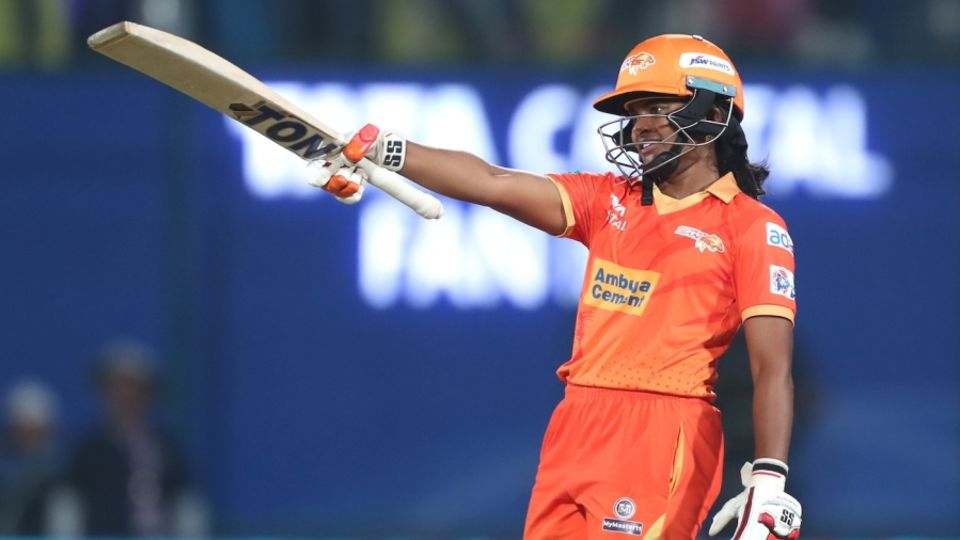 A promotion to No. 3 during the WPL brought Hemalatha a 40-ball 74 against Mumbai Indians