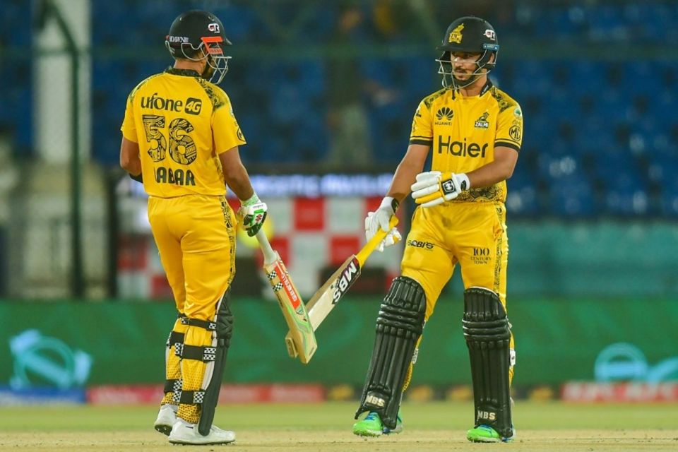Babar Azam and Saim Ayub are part of Peshawar Zalmi's enviable top order