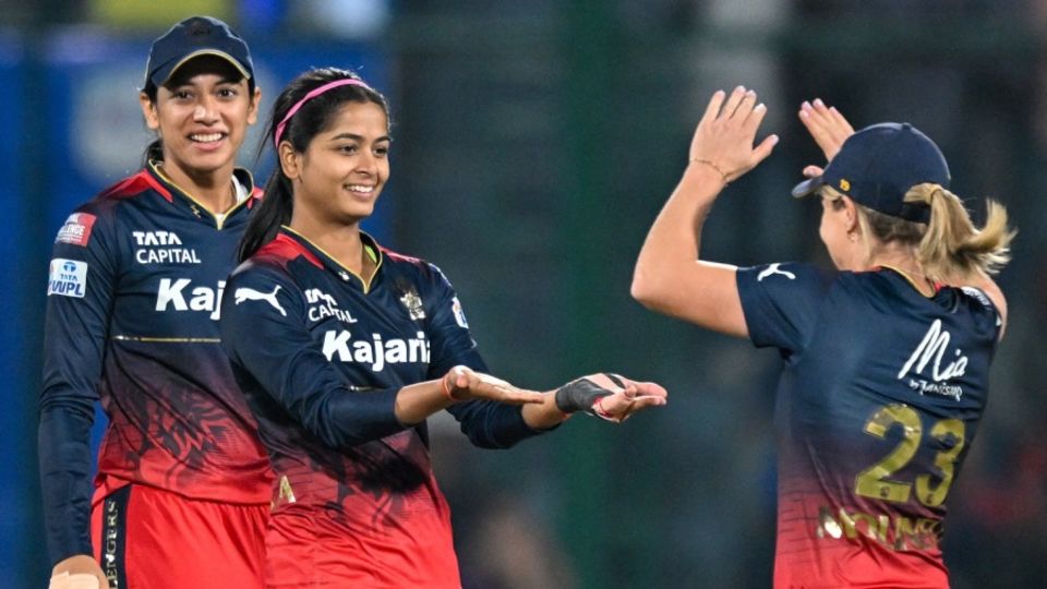 Shreyanka Patil starred with four wickets in the final
