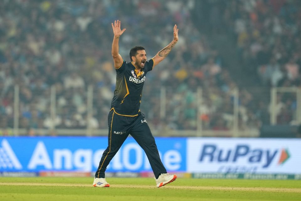 Mohit Sharma picked up the key wicket of Dewald Brevis