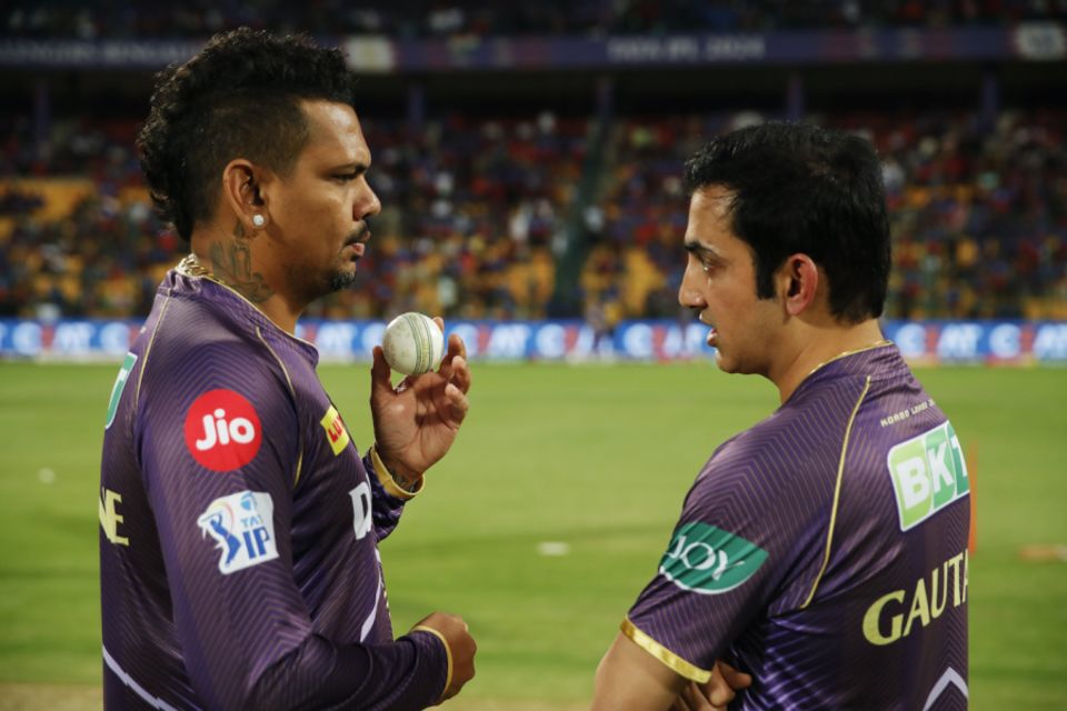 Narine has credited KKR team director Gautam Gambhir with giving him confidence in his role as an opener