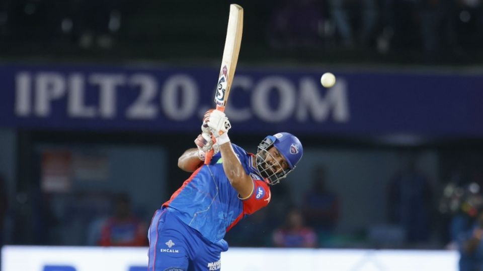 Rishabh Pant hit four fours and three sixes in his 32-ball 51