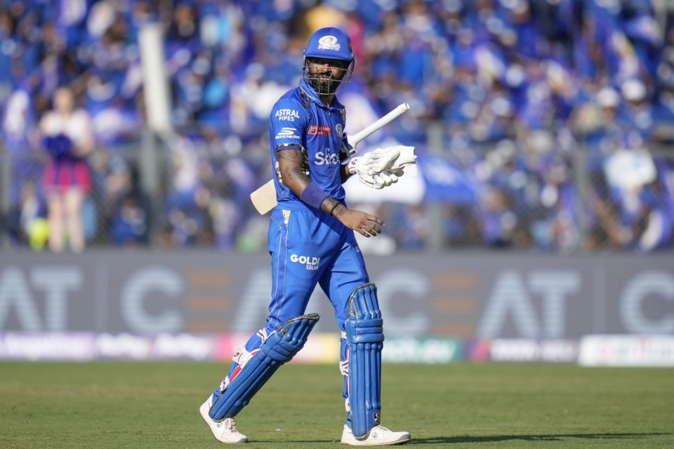Hardik Pandya: "To get 77 or 80 runs after six [overs] was wonderful"