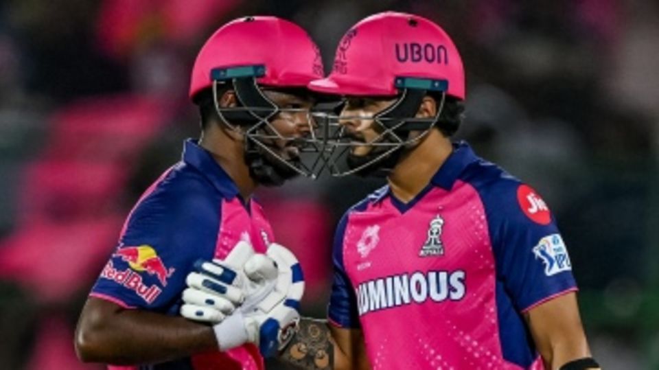 Riyan Parag and Sanju Samson both scored half-centuries