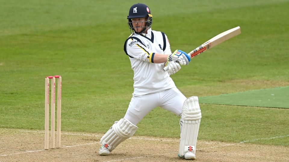Alex Davies made four hundreds in his first season as captain