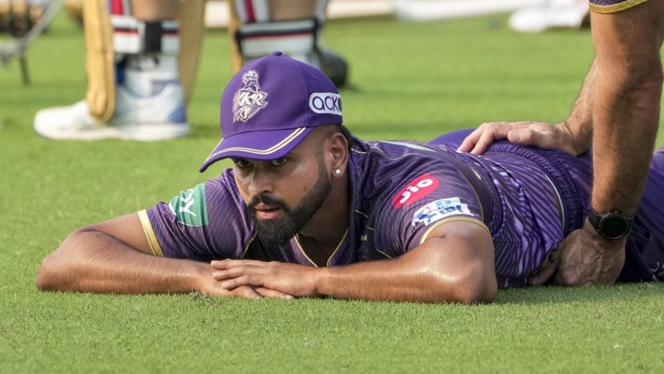 Shreyas Iyer has overcome his back issues to play every game for KKR so far