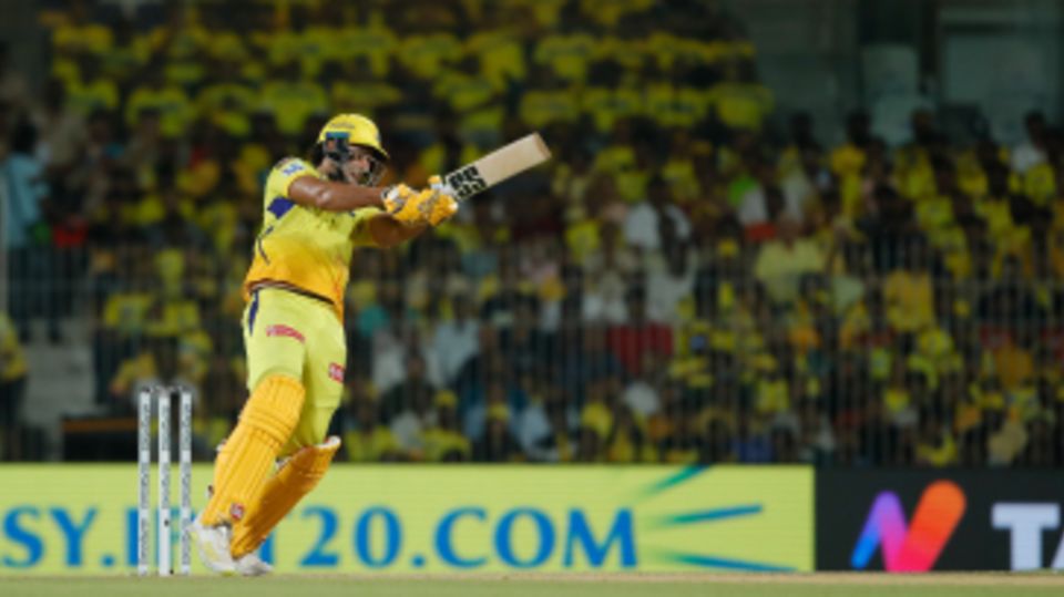 Shivam Dube hit 39 not out off 20