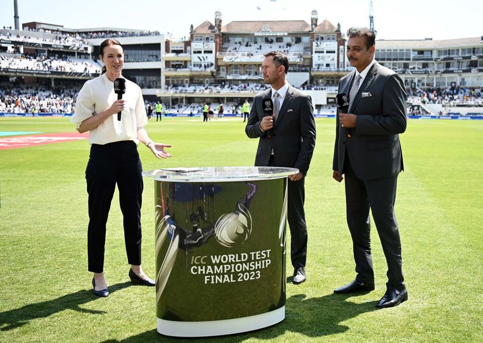 Ponting as commentator: "[While calling a game] I'm looking around, thinking, 'What can I do now as a captain?' And if I can sort of translate that through the commentary…"