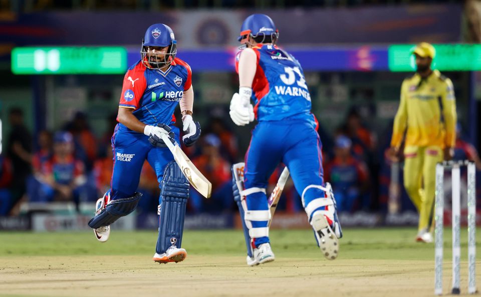 Runaway run rates: Prithvi Shaw and David Warner in the game against Chennai Super Kings in Vizag where they got 62 in the powerplay and put on 93 for the first wicket. Ponting: "And it didn't even feel like we had that many"