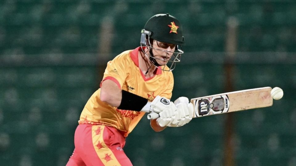 Johnathan Campbell was impressive on his debut for Zimbabwe