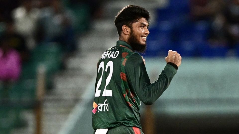 Rishad Hossain has been moving up the ranks in Bangladesh, and has his team management's support