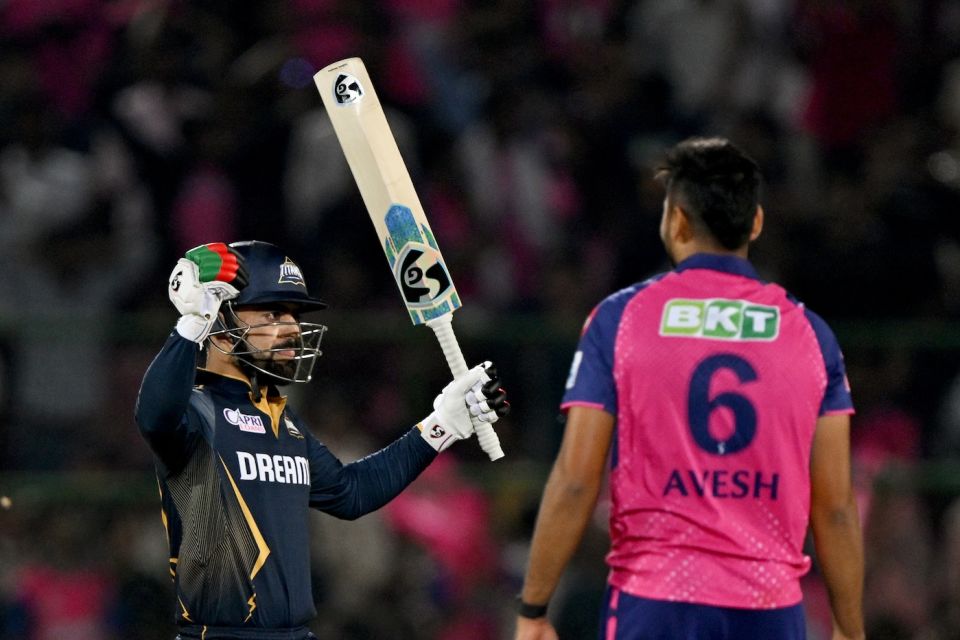 The Khan showdown: Rashid bested Avesh in a thriller in Jaipur early in April. "Avesh knew what I'm doing and it was as if he was telling me: 'Even if you hit me, I'm very clear in my mind,'" Rashid says