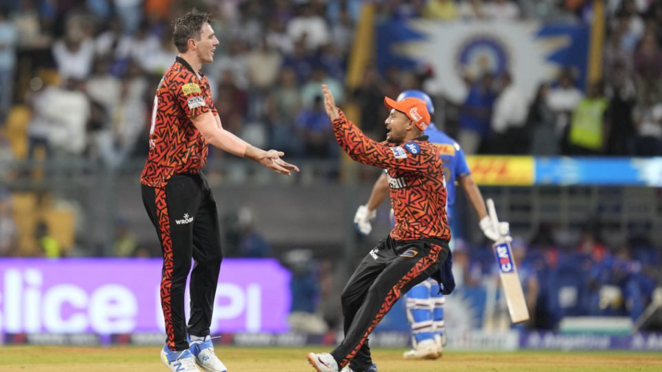 Pat Cummins got rid of Rohit Sharma in both of SRH's games against MI in IPL 2024