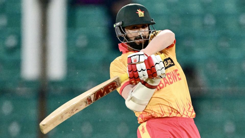 Faraz Akram's 19-ball 34* took Zimbabwe near but not over the line