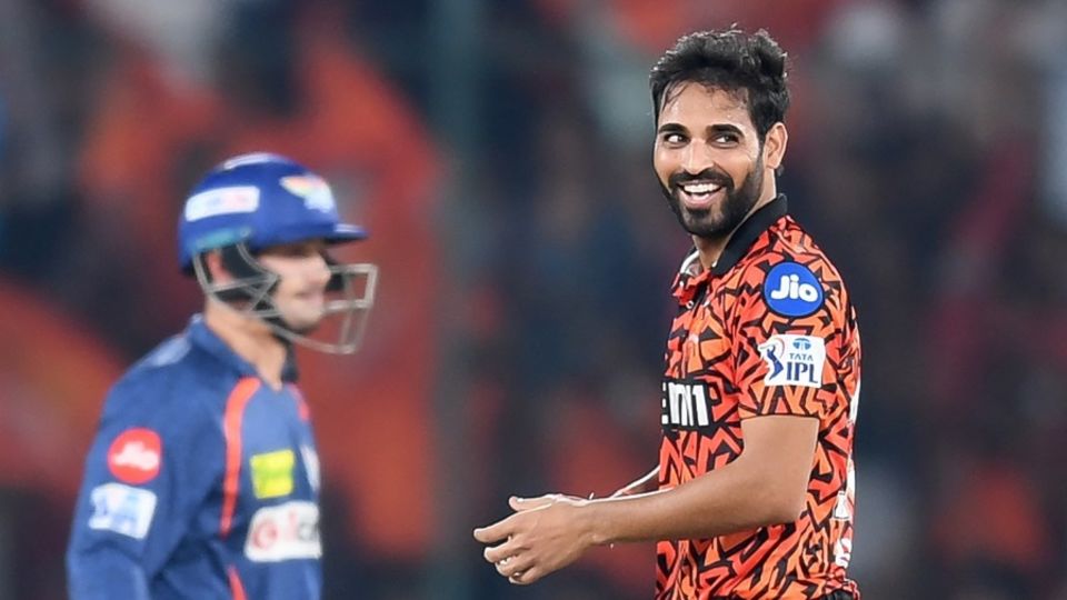 Bhuvneshwar Kumar nailed his match-up against Quinton de Kock