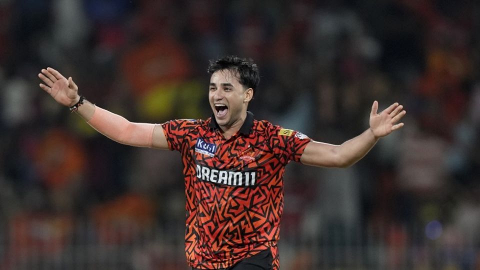 Having bowled just three overs all tournament previously, Abhishek Sharma bowled his full quota and returned two wickets