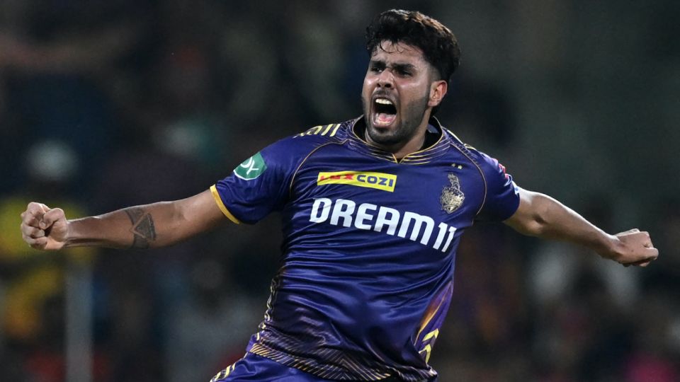 Harshit Rana finished with 2 for 24