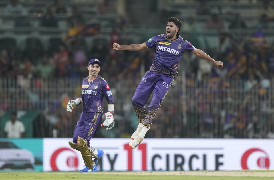 Harshit Rana was flying high in the final