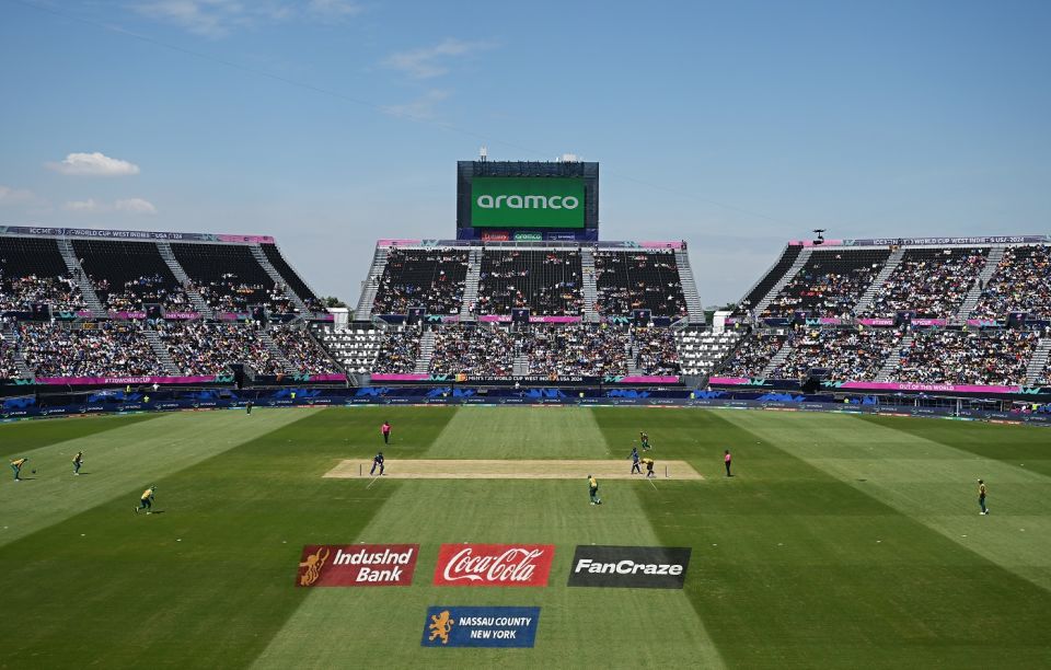The pitches at the Nassau County International Cricket Stadium in New York have been the subject of debate
