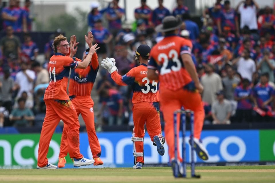 Pringle's best figures in T20s came in the 2024 T20 World Cup, 3 for 20 against Nepal