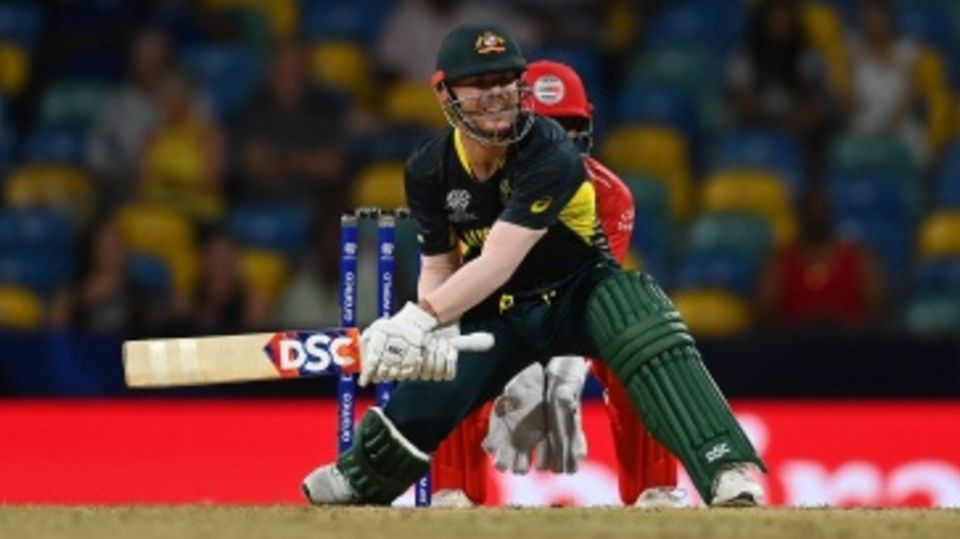 David Warner played some inventive shots