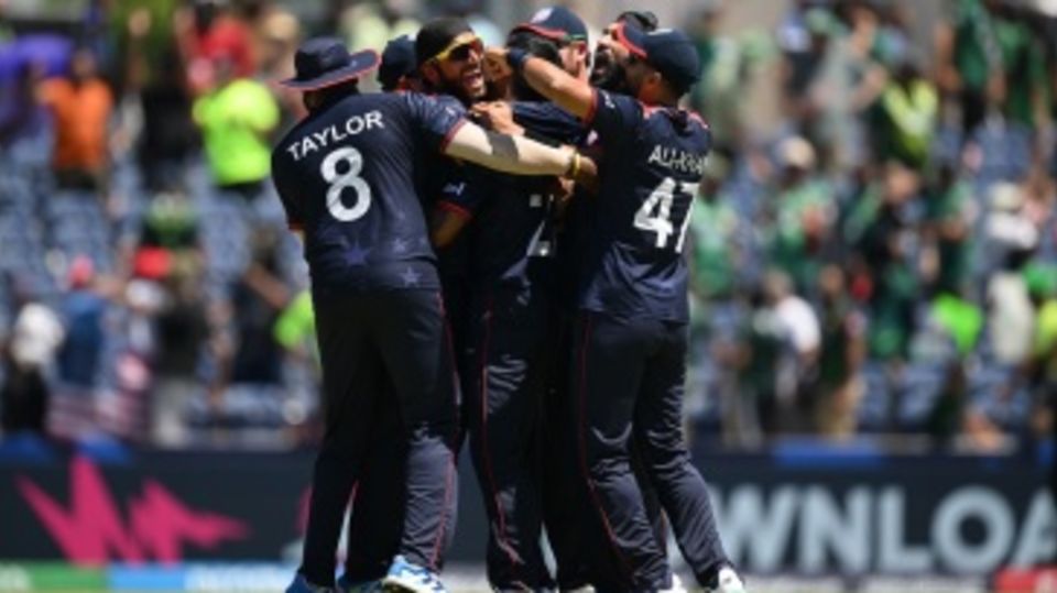 USA beat Pakistan in the first upset of the World Cup