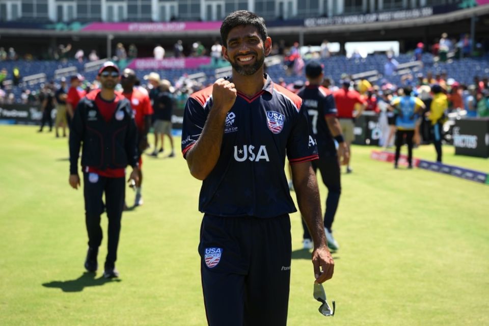 Saurabh Netravalkar picked up 2 for 18 in his four overs and came back to tie Pakistan down in the Super Over