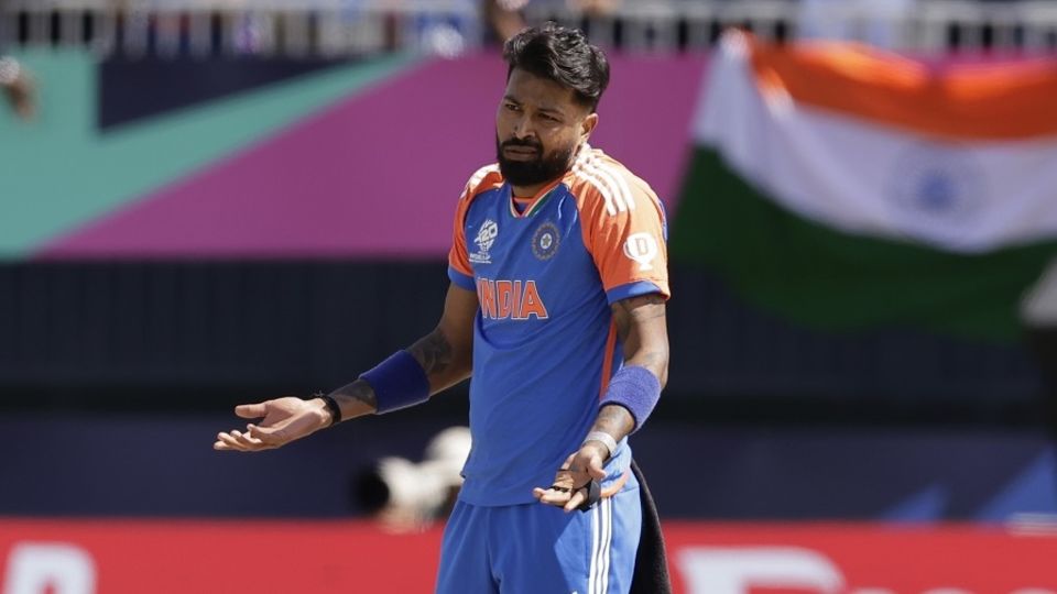 Hardik Pandya has seven wickets in three games so far at the T20 World Cup