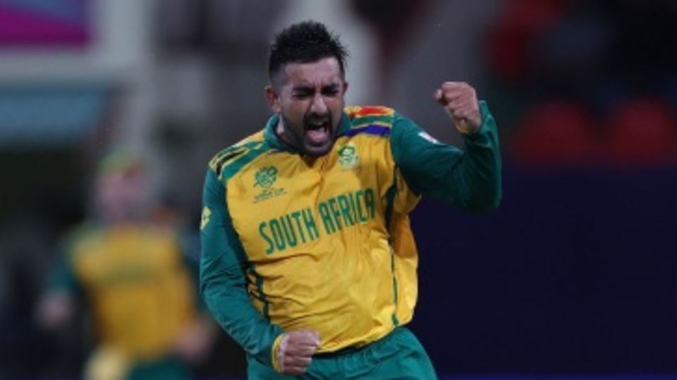 Tabraiz Shamsi took four wickets to help his team win a thriller