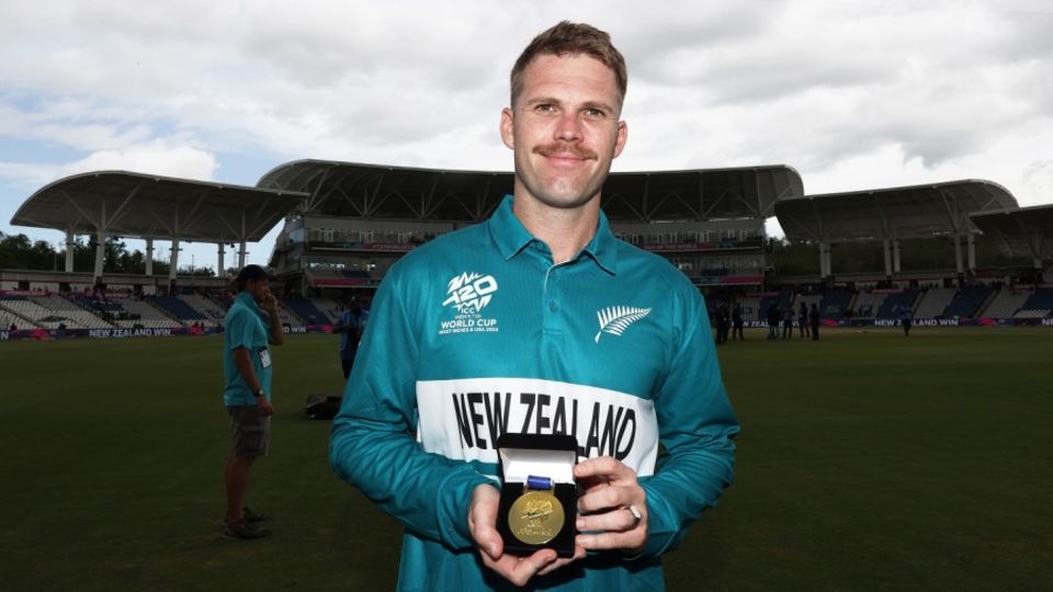 Player of the Match Lockie Ferguson had a record outing