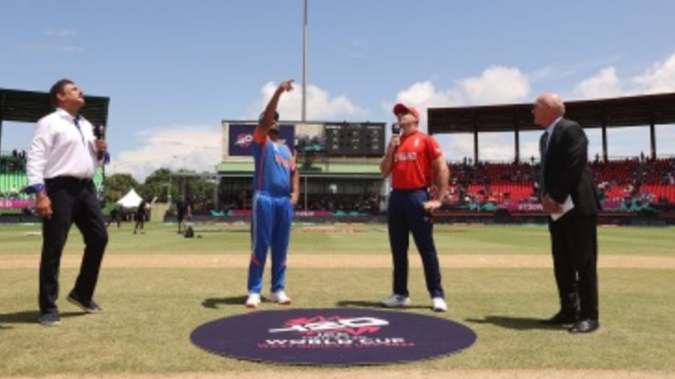 Jos Buttler won the toss and asked Rohit Sharma's India to bat