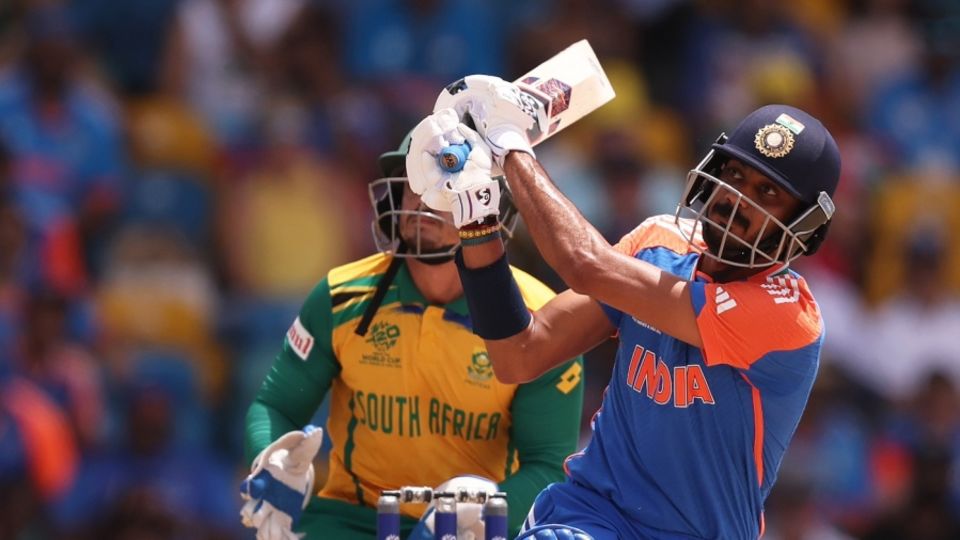 Axar Patel gave the India innings some impetus in the T20 World Cup final