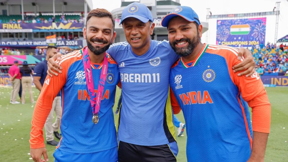 Virat Kohli, Rahul Dravid and Rohit Sharma signed off on a high