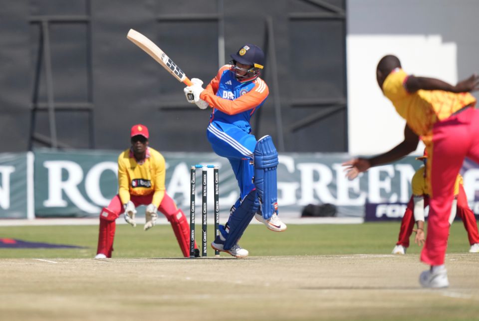 Abhishek Sharma scored a blazing hundred in the second T20I