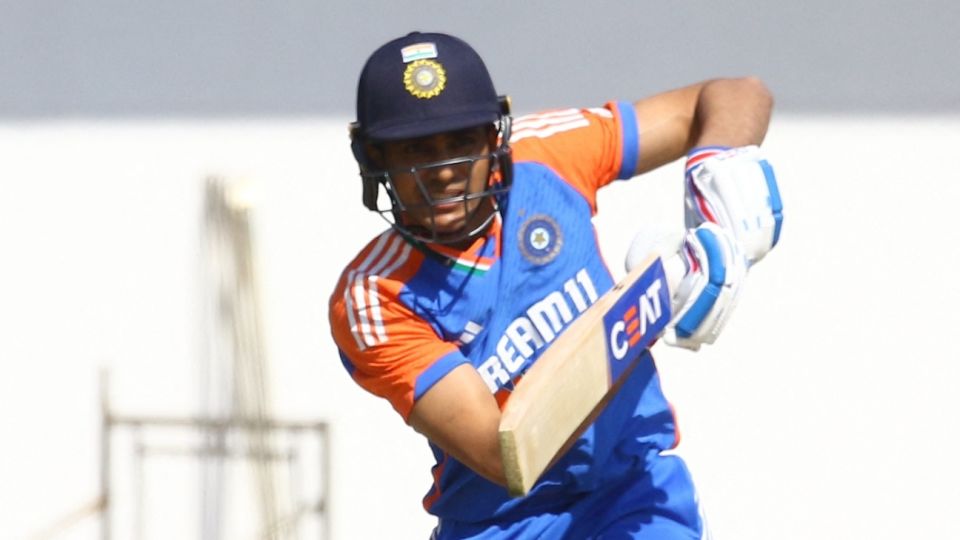 Shubman Gill scored a 49-ball 66