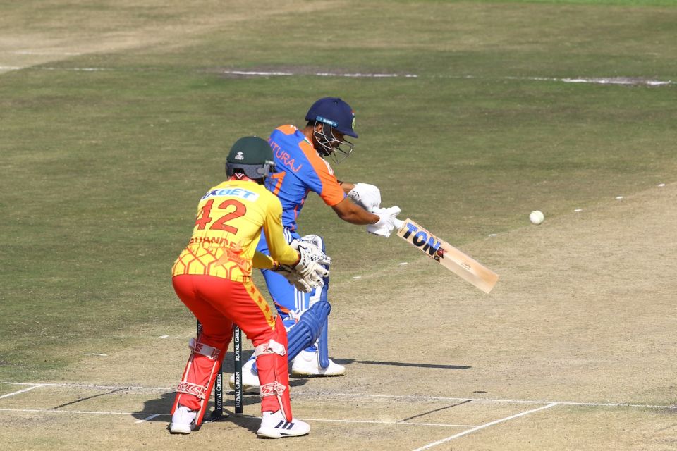 Ruturaj Gaikwad scored a 28-ball 49 batting at No. 4 in the third T20I vs Zimbabwe