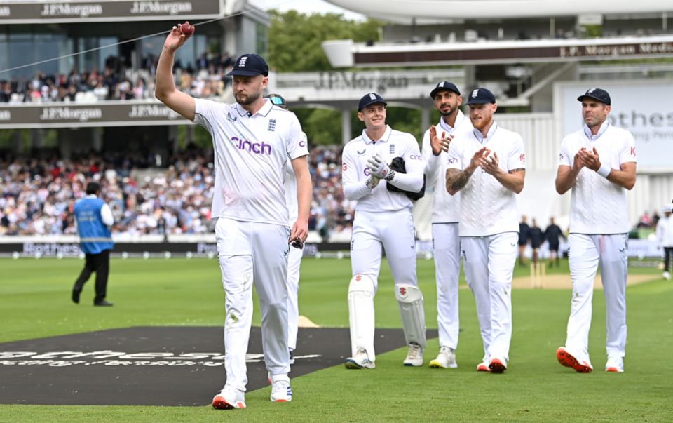 Atkinson has the third-best innings figures on debut, and the second-best debut match figures for England in Tests
