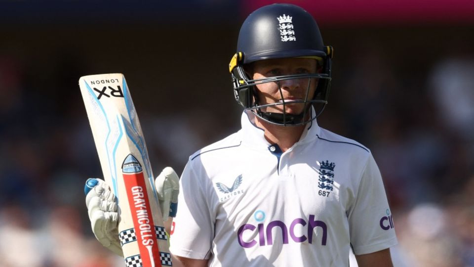 Despite being in the runs this series, Ollie Pope says he's yet to feel quite as composed