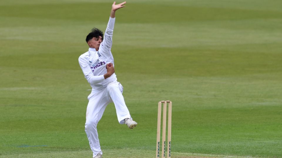 Farhan Ahmed claimed four wickets to seal the second Youth Test