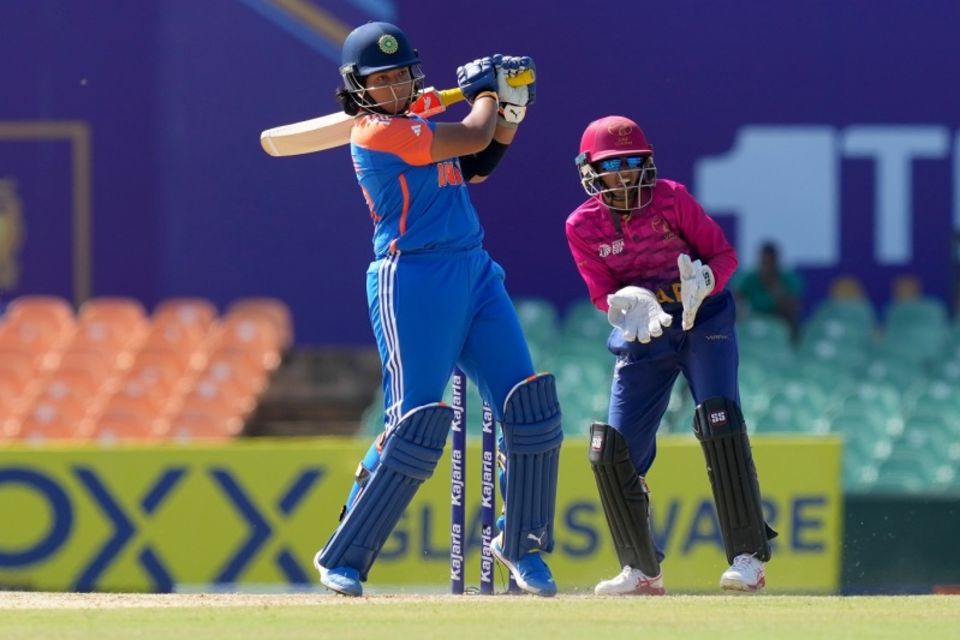Richa Ghosh struck her first T20I half-century, breaking records in the process