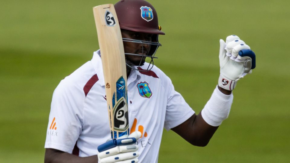 Jason Holder raised a battling half-century