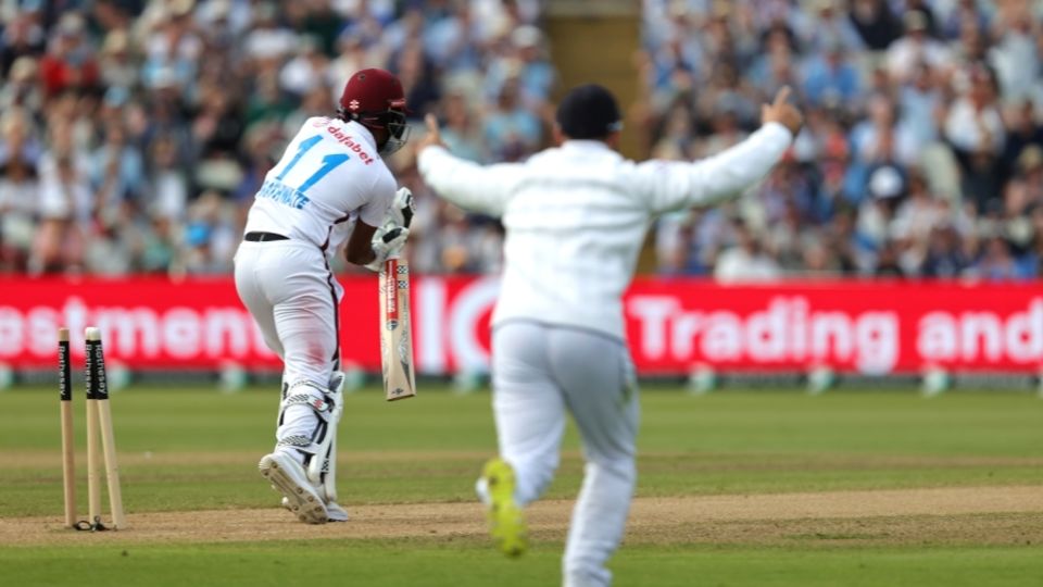 Kraigg Brathwaite had a tough day in the field and with the bat