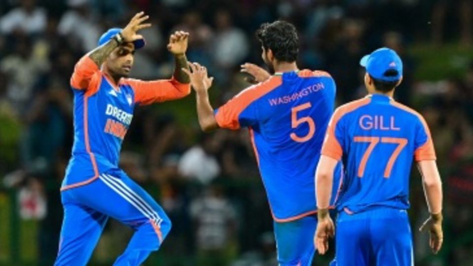 Washington Sundar struck twice to put India back in the game