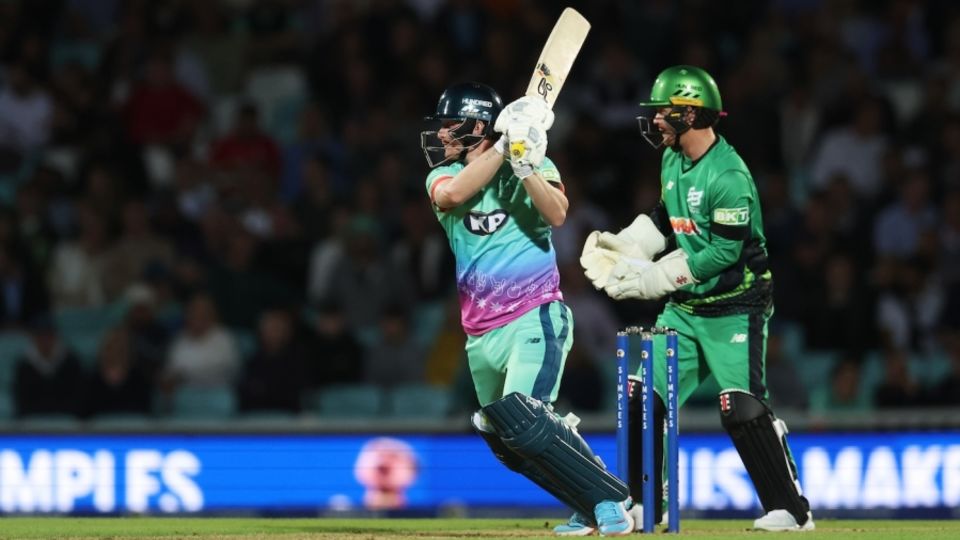 Jordan Cox shared a match-winning stand of 58 with Sam Curran