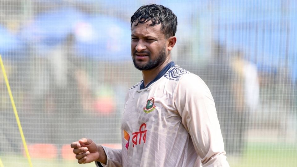 Shakib Al Hasan is currently playing against Pakistan in Rawalpindi