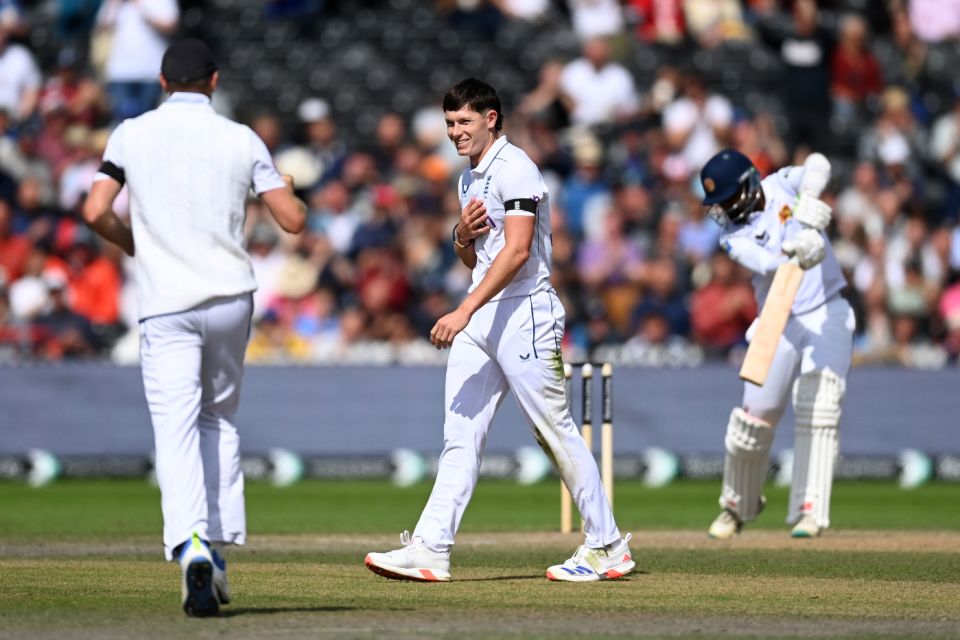 Matthew Potts has been left out of the XI as England sought a point of difference