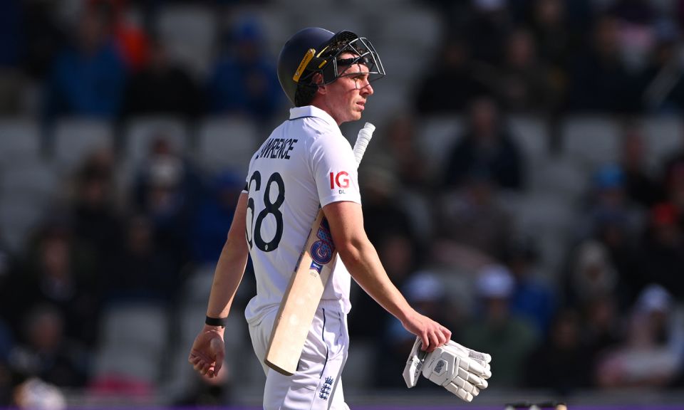 Dan Lawrence struggled against Sri Lanka at The Oval in 2024 after he was promoted to open