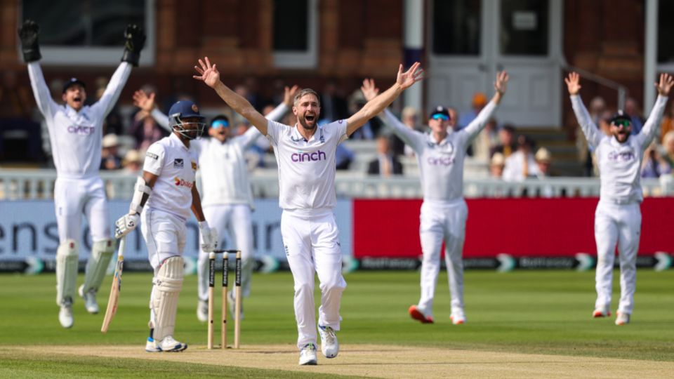 England's seamers have dominated Sri Lanka's top-order across both Tests to date