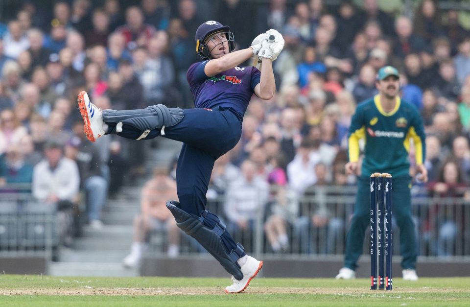 Brandon McMullen scored his third fifty in four T20Is against Australia