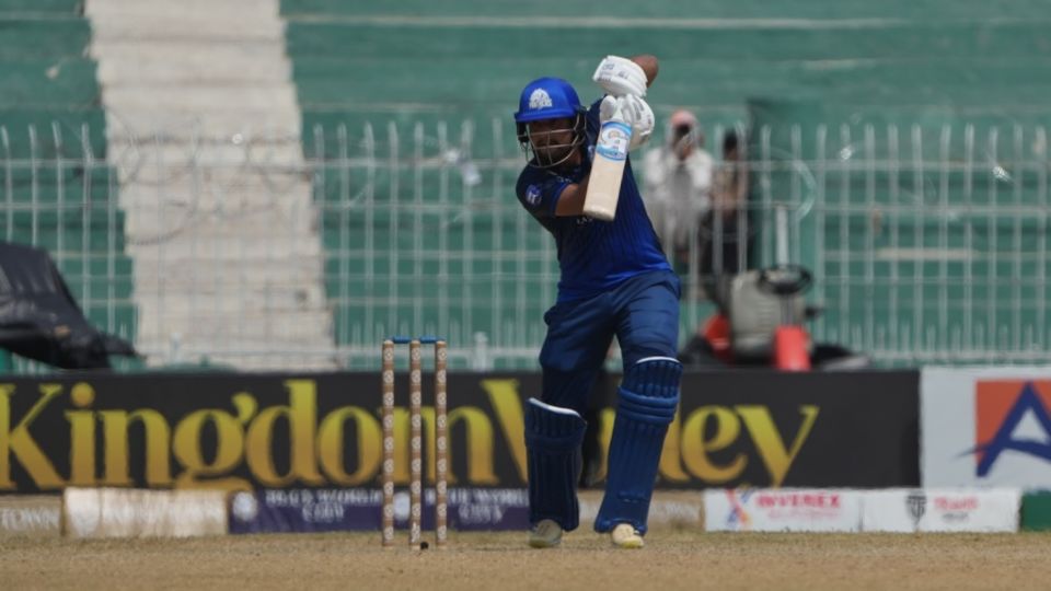 Haider Ali carried Panthers after Mubasir Khan's dismissal